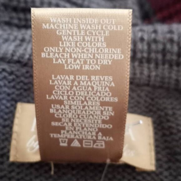 MISS TINA BY TINA KNOWLES GRAY RUFFLE CARDIGAN SZ.20 NWT - Picture 7 of 9